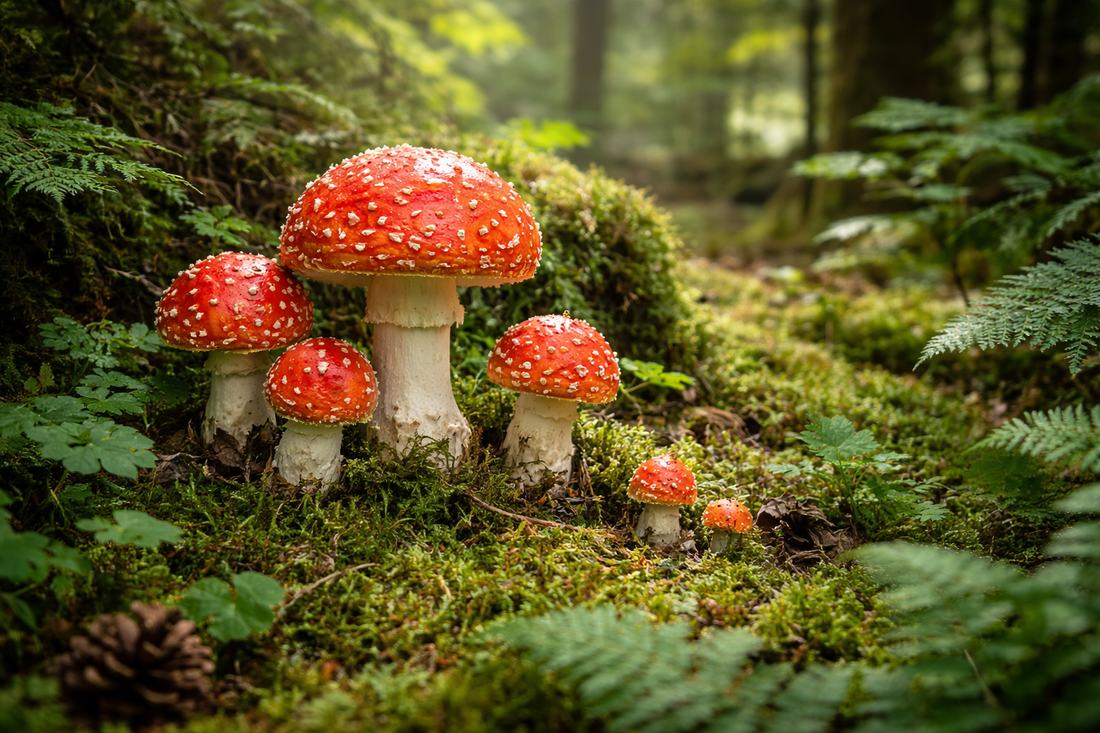 Wie lange halten getrocknete Fliegenpilze?