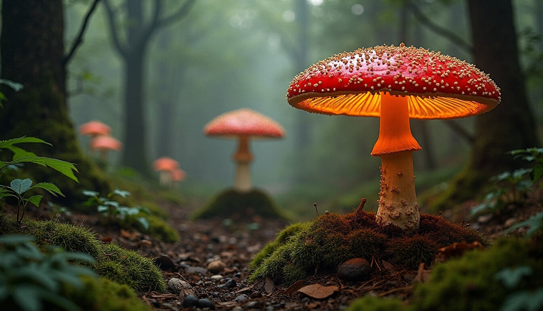 hier bekommt man den getrockneten fliegenpilz amanita muscaria in pulver zum kaufen